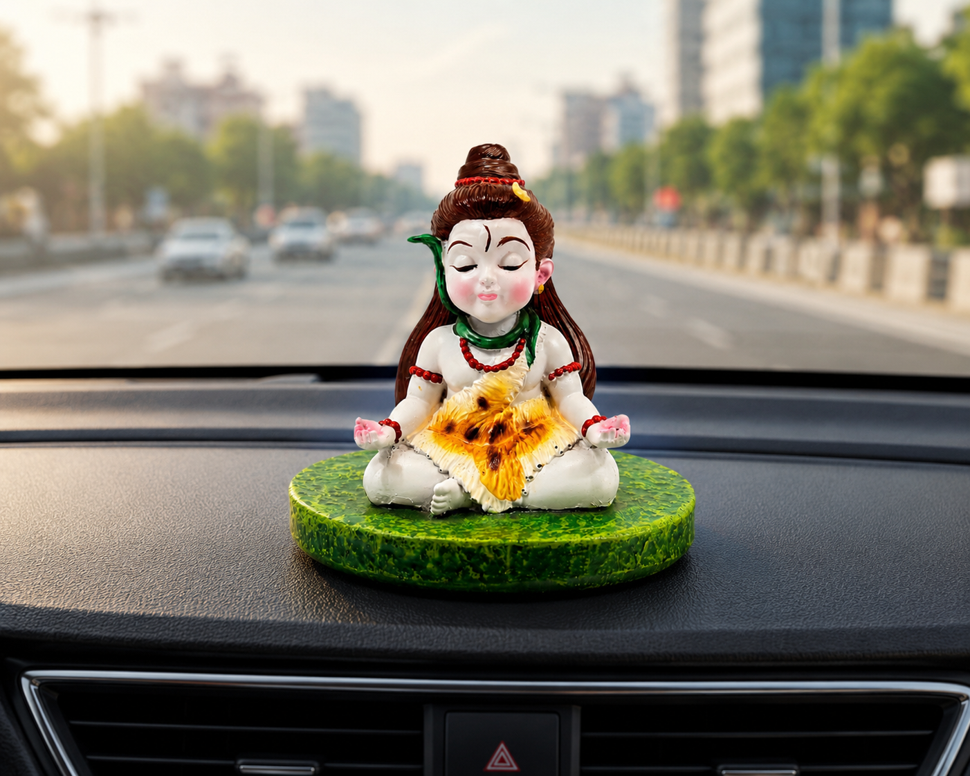 Baal Shiva Meditating Dashboard Moorti/Idol