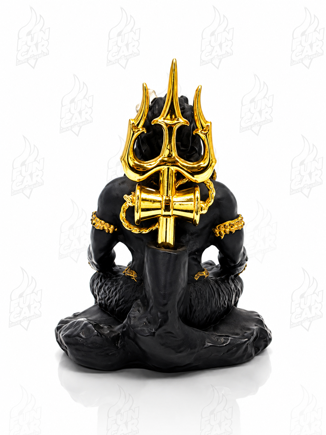 Golden Trishul Shiva Moorti/Idol