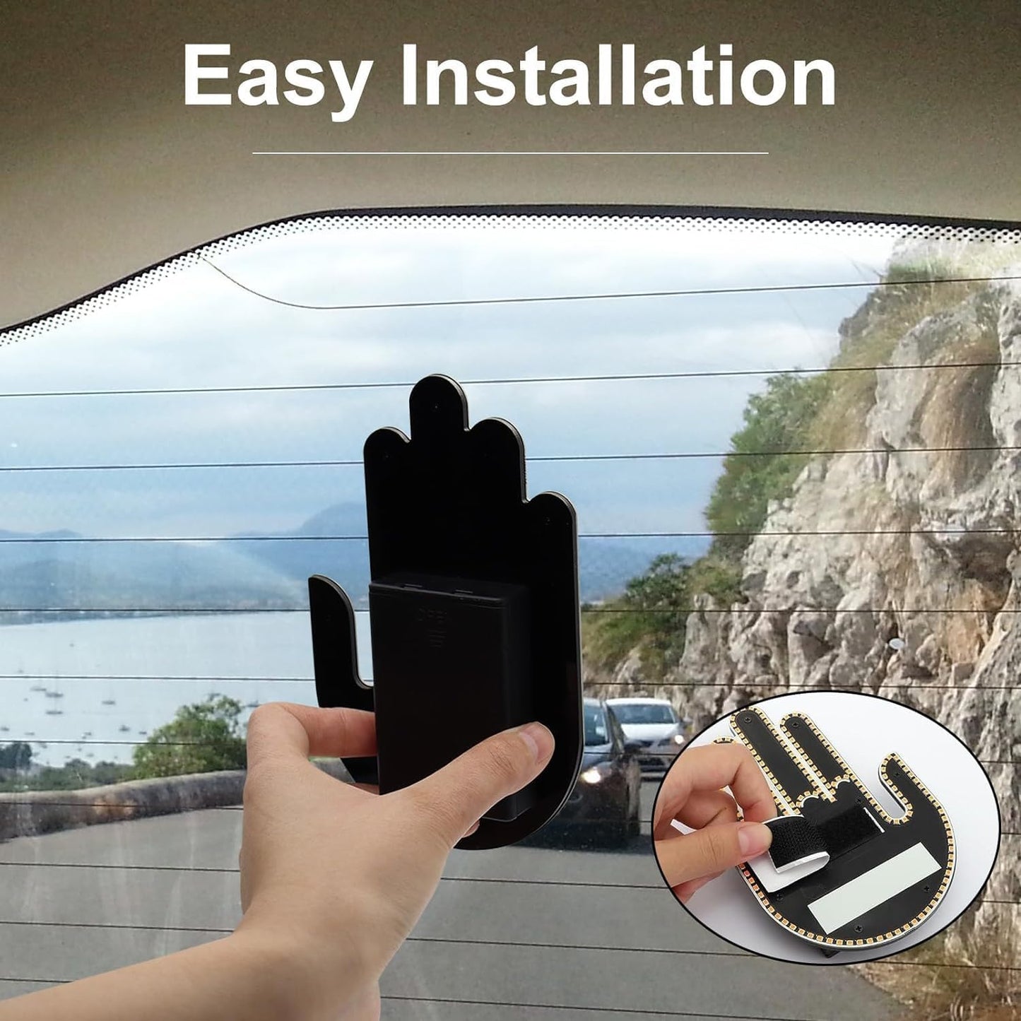 Fun Gesture Warning Lights with Wireless Remote Controller for All Cars, Vans & Trucks