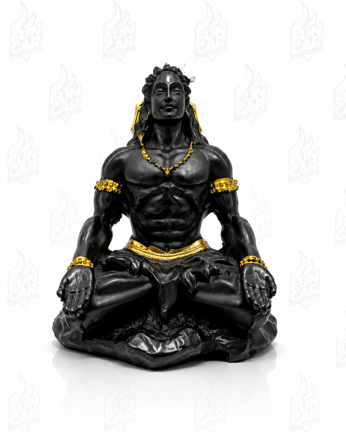 Golden Trishul Shiva Moorti/Idol