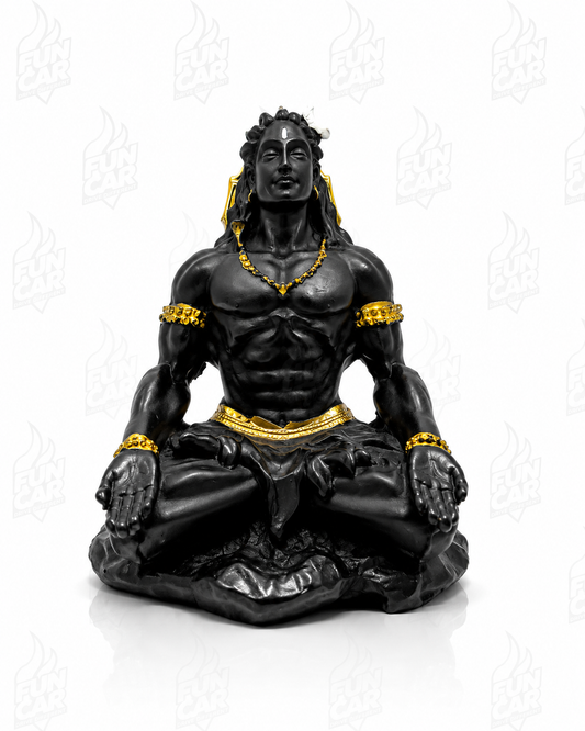 Golden Trishul Shiva Moorti/Idol